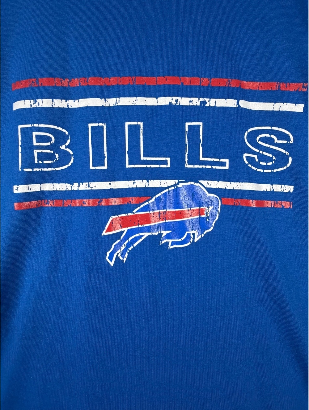 Buffalo Bills NFL Team Apparel Blue T-Shirt Size 4XLT